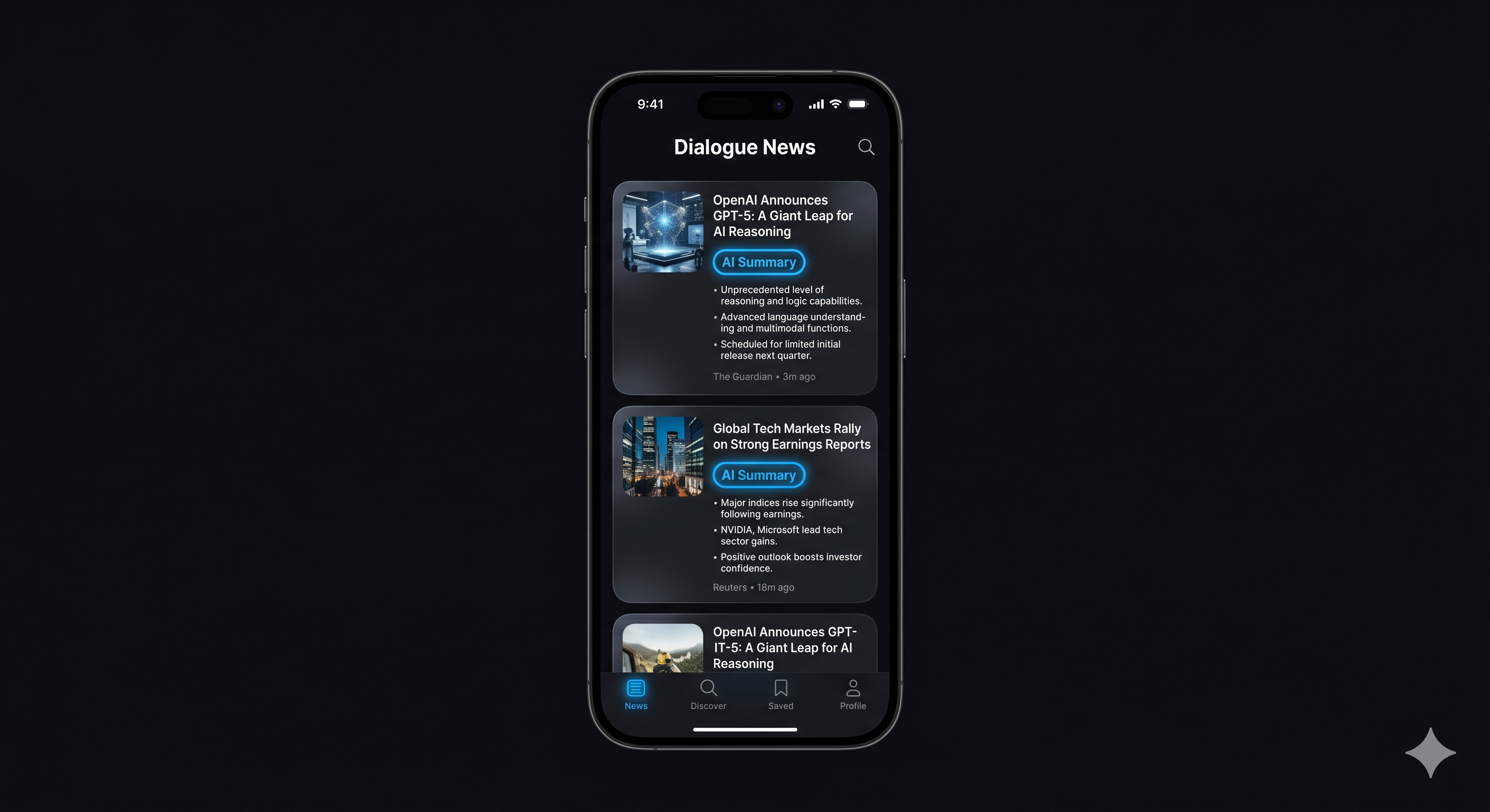 Dialogue News Feed