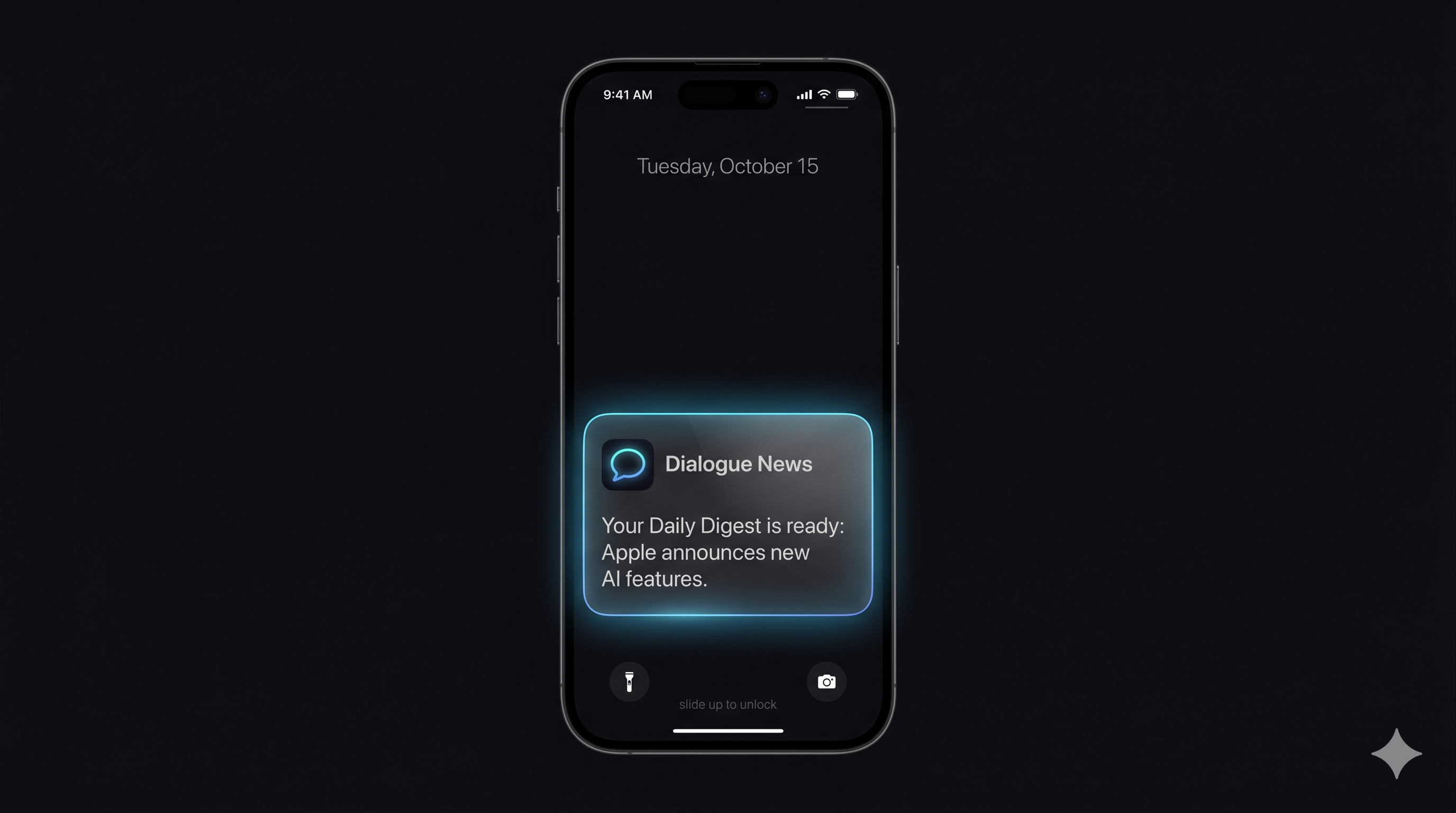 Dialogue News Push Notification